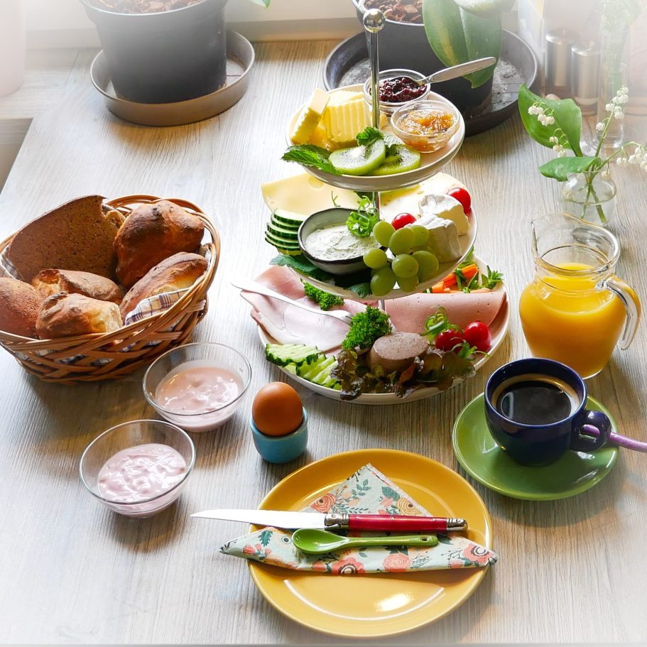 selbst gemacht Zimmer mit Frühstück